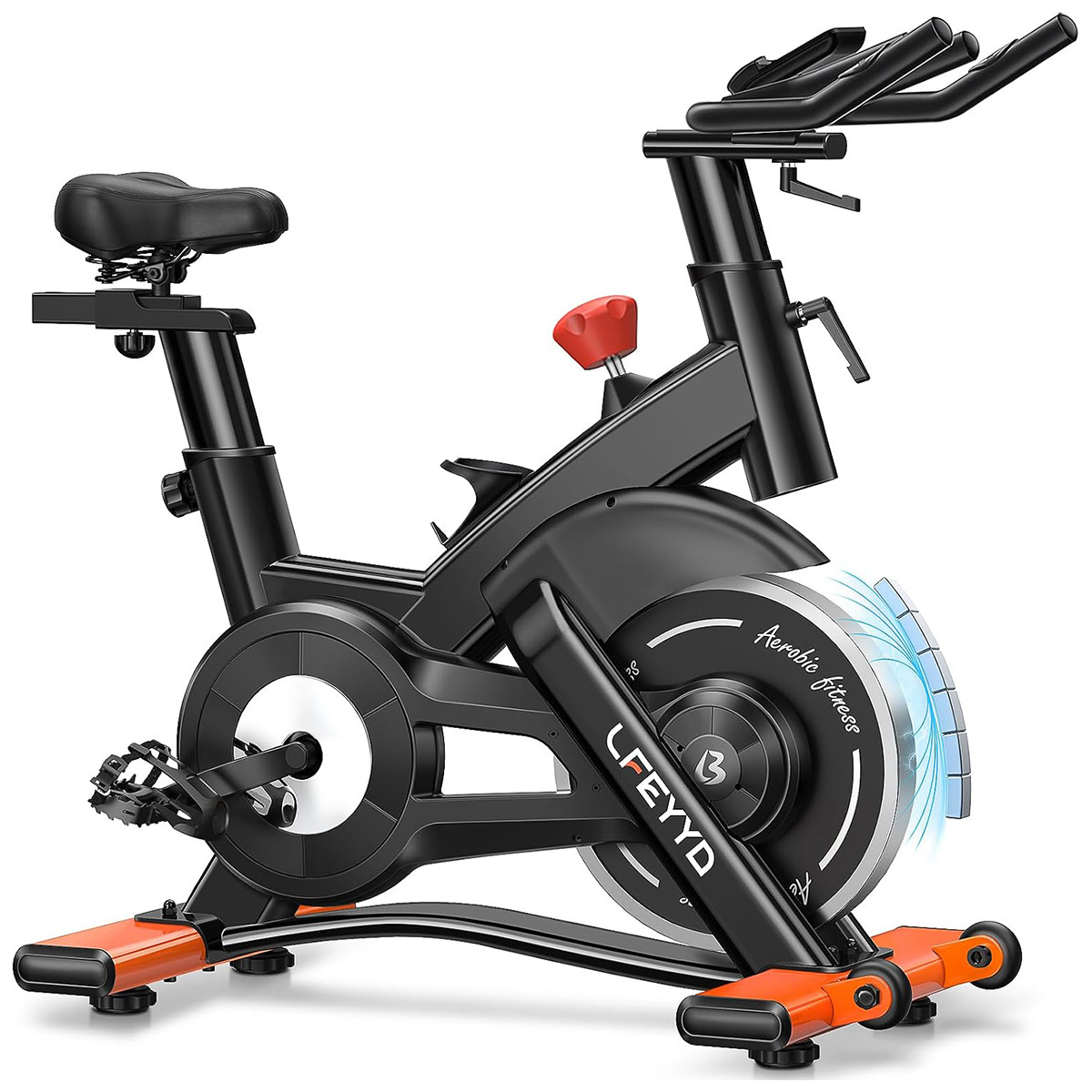 Exercise Bike Magnetic Resistance - Велотренажер Pooboo, магнитный велотренажер с максимальной