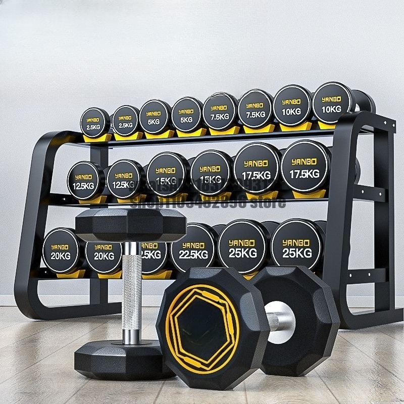 Adjustable Dumbbell Pair 40Kg - Мужской домашний тренажерный комплекс из пластика