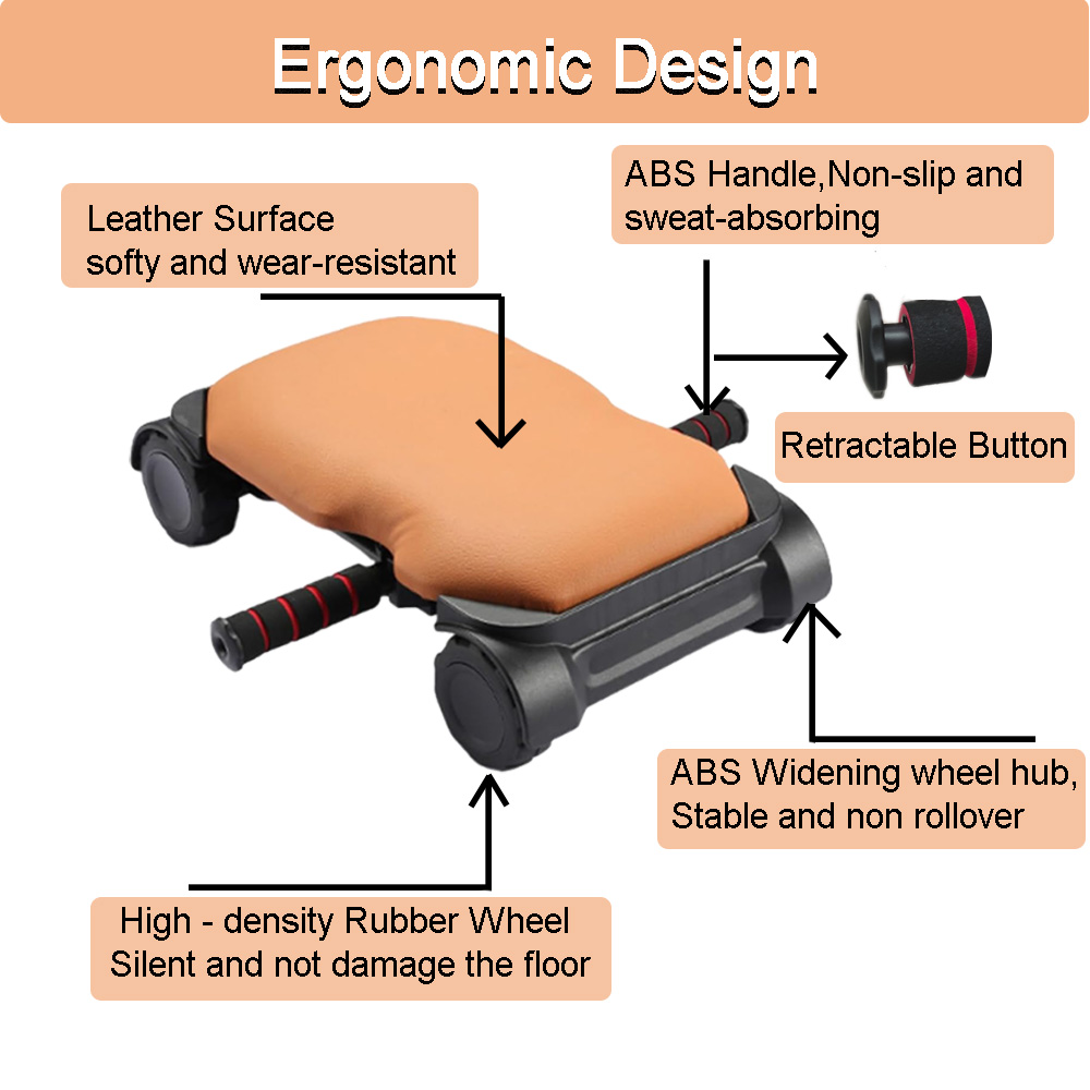 Ролик для пресса, автоматическ – обзор и цена Ab Roller Wheel With Elbow Support