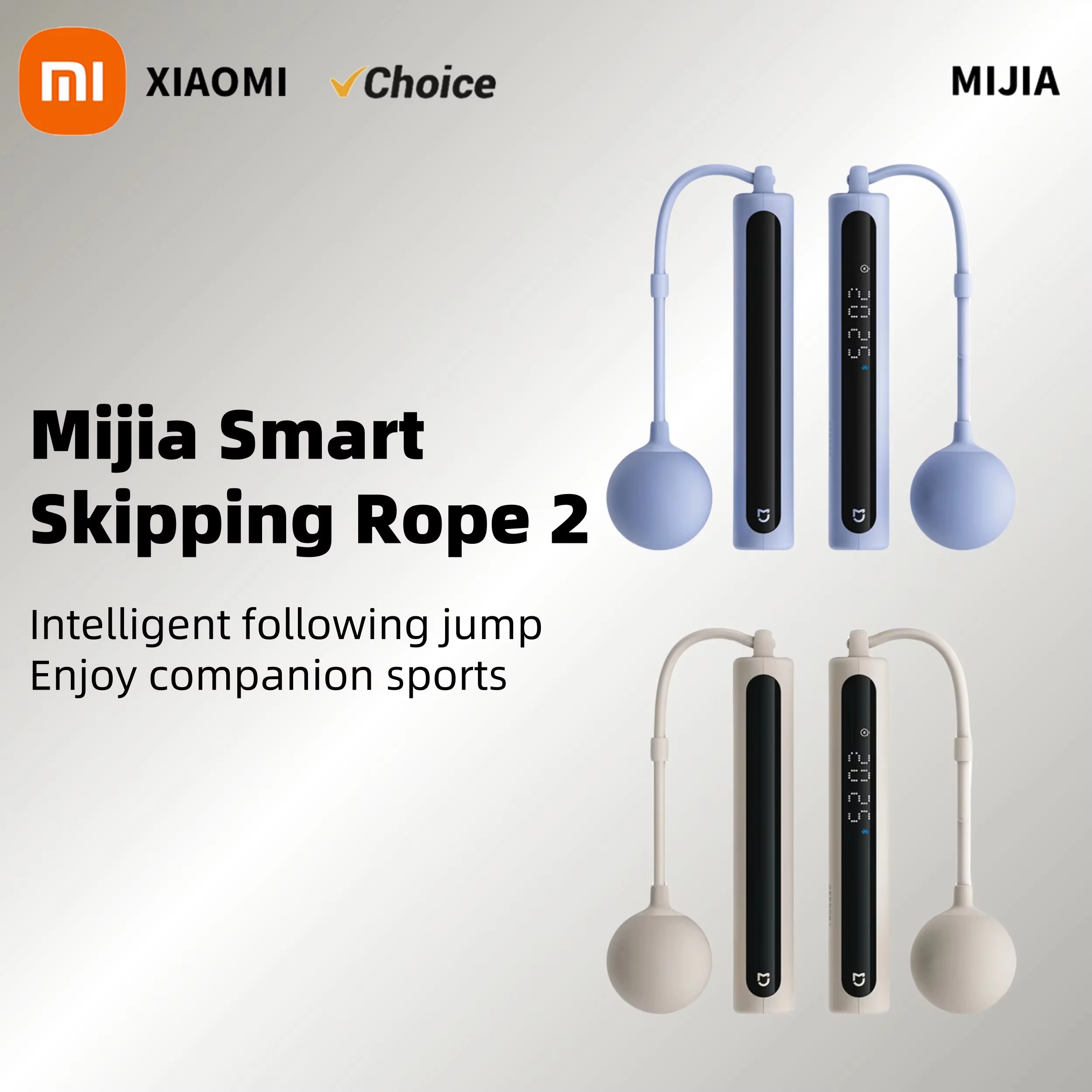 Умная скакалка Xiaomi Mijia 2  – обзор и цена Smart Jump Rope Digital Counter